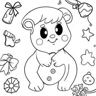 Christmas Math Coloring Page 107128-44349