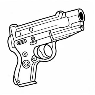 Fortnite Gun Coloring Page 107228-44431