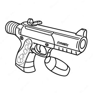 Fortnite Gun Coloring Page 107228-44432