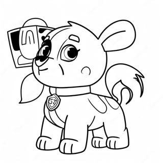 Zuma Paw Patrol Coloring Pages