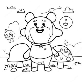 Hey Duggee Coloring Page 107563-44690