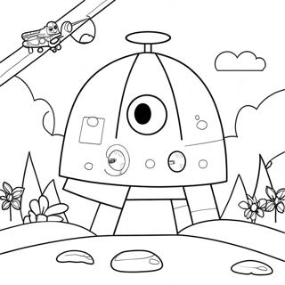 Hey Duggee Adventure Coloring Page 107564-44694