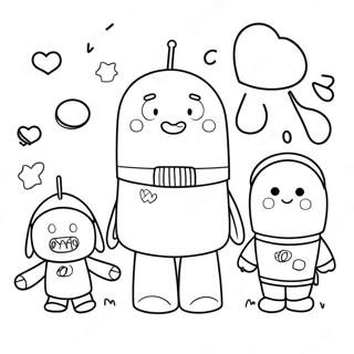 Hey Duggee And Friends Coloring Page 107566 44704