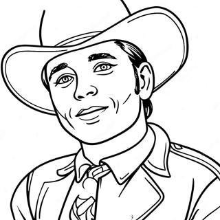 Country Music Coloring Page 107691-44790