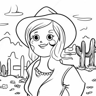 Country Music Coloring Page 107691-44791