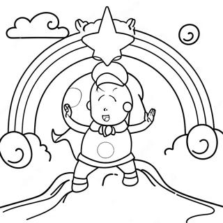 True And The Rainbow Kingdom Coloring Pages