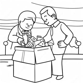 Election Day Coloring Page 107946-44989