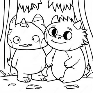 Where The Wild Things Are Coloring Pages