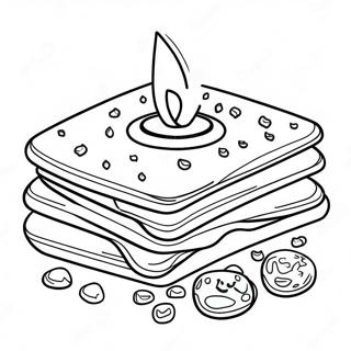 S Mores Coloring Page 108074-45089