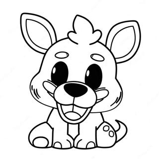 Mangle Fnaf Coloring Pages