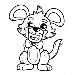Mangle Fnaf Spooky Coloring Page 108104-45125