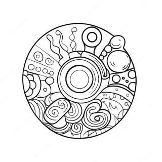 Colorful Pop It Fidget Toy Coloring Page 108127-45134