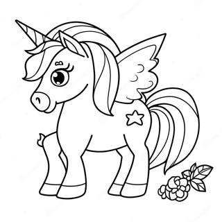 Halloween Unicorn Coloring Pages