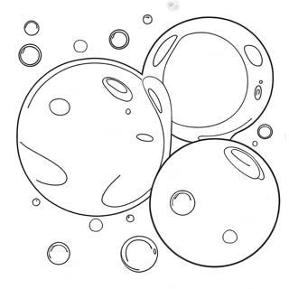 Bubbles Coloring Pages