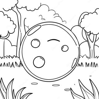 Bubbles In A Sunny Park Coloring Page 108181 45184
