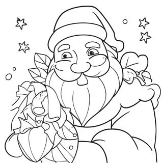 Yule Coloring Pages