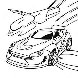 Futuristic Drift Car Design Coloring Page 108286 45265