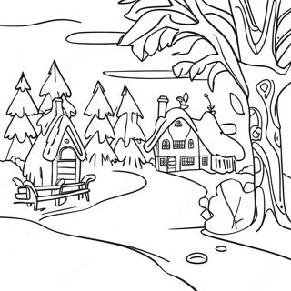 January Coloring Pages