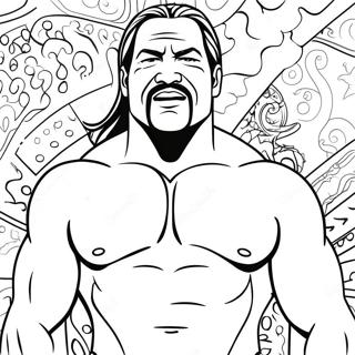 Wwe Coloring Page 108488-45411