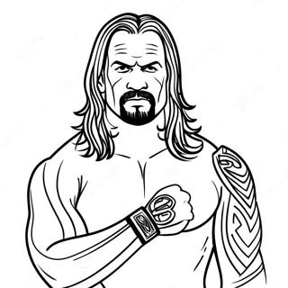 Wwe Coloring Page 108488-45412
