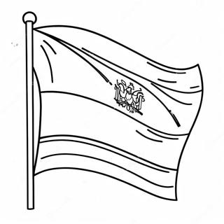 Colombia Flag Coloring Page 108642-45532