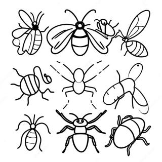 Bugs Coloring Pages