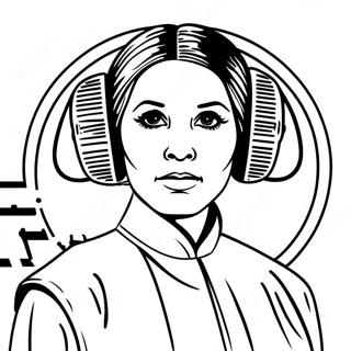 Princess Leia Coloring Pages