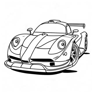 Race Car Coloring Pages