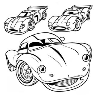 Fast Race Car Coloring Page 10886-594