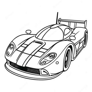 Fast Race Car Coloring Page 10886-596