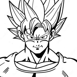 Vegito Coloring Pages