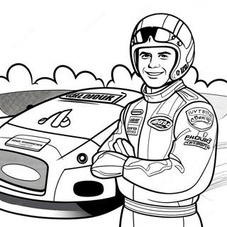 Race Car Coloring Pages