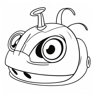 Turbo Coloring Pages