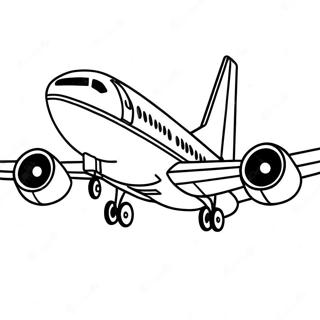 Boeing 737 Coloring Pages