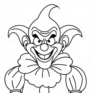 Killer Klowns From Outer Space Coloring Pages