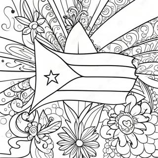 Cuban Flag Coloring Page 109342-46144