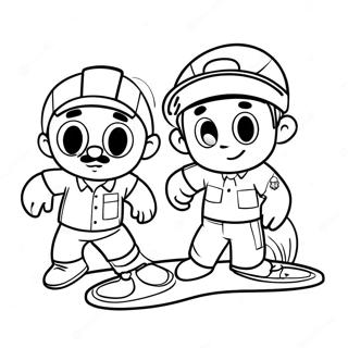 Descendants 3 Coloring Pages