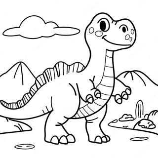 The Good Dinosaur Coloring Pages