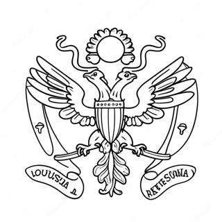 Louisiana State Flag Coloring Page 109672-46394