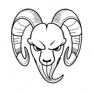 La Rams Logo Coloring Page 109699-46418