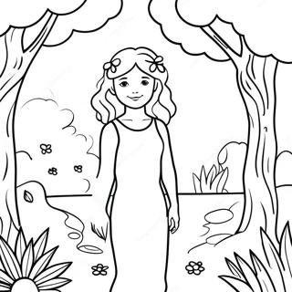 Garden Of Eden Coloring Page 109876-46556