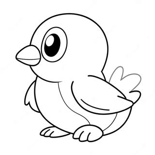 Piplup Coloring Page 109928-46596