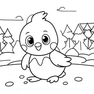 Piplup Coloring Pages