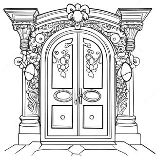 Colorful Seek Doors Coloring Page 109955-46617