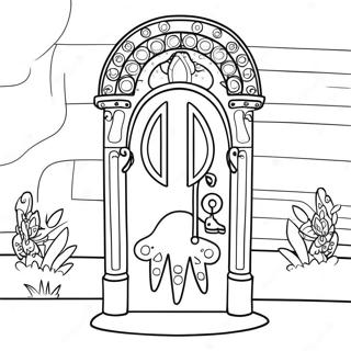 Seek Doors Coloring Pages