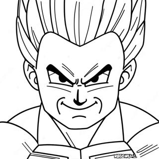 Vegeta Coloring Pages