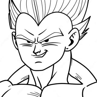 Majin Vegeta Coloring Page 110010-46669