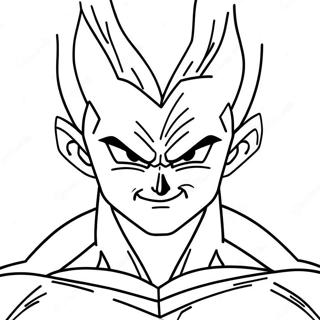 Majin Vegeta Coloring Page 110010-46670
