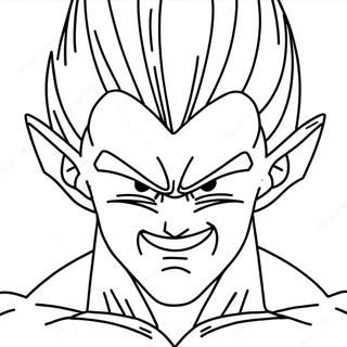 Majin Vegeta Coloring Page 110010-46671
