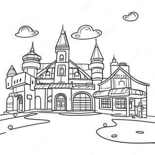 Legoland Coloring Pages